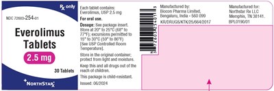 2.5-mg-bottle-label.jpg PRINCIPAL DISPLAY PANEL Package Label 2.5 mg - 2.5 mg bottle label