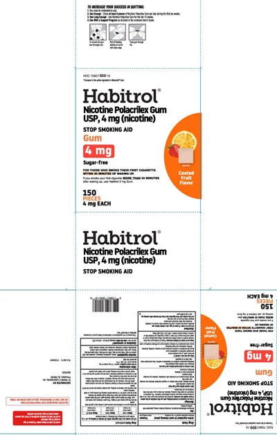 Nicotine Polacrilex (equal To 4 mg Nicotine) (Harbitrol Nicotine Polacrilex 4 mg Fruit Coated Gu 1)