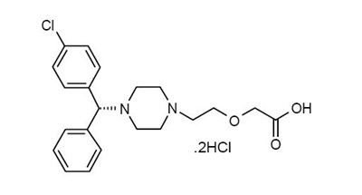 str - levocetirizine structure