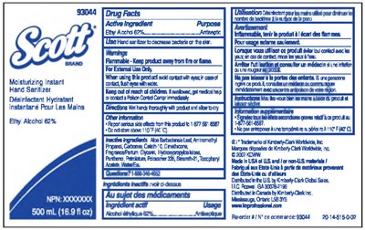 Principal Display Panel - 500 mL Bottle Label - scott 01