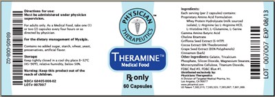 TheramineMedicalFood_60Capsules.jpg Theramine Medical Food-60 Capsules - TheramineMedicalFood 60Capsules