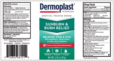 dermoplast-01.jpg PRINCIPAL DISPLAY PANEL - 78 g Can Label - dermoplast 01
