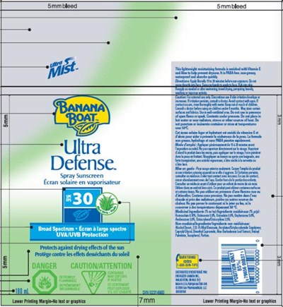 Principal Display Panelbanana Boat Ultra Defense Spf 30 Canada (Banana Boat Ultra Defense Spf 30 Canada 01)