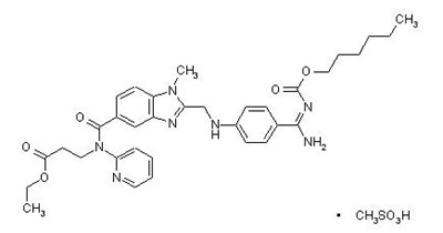Praxada (dabigatran etexilate mesylate) structure - 5db7f199 8752 4d24 85f7 e34ca8f4d02e 01