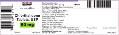 505 (Chlorthalidone 50mg 100s)