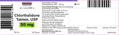 505 (Chlorthalidone 50mg 90s)