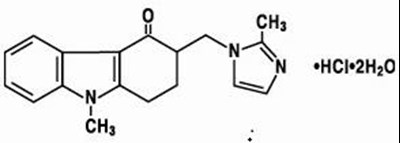 Structure Formula Of Ondansetron (Ondansetron 01)