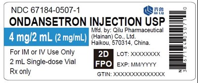ondansetron-02.jpg Ondansetron Injection USP Label Image - 2mL Single-use Vials - ondansetron 02