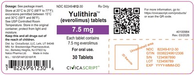 Principal Display Panel (7.5 mg Tablet Bottle Label)