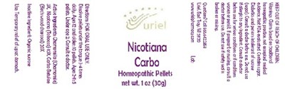 Nicotianacarbopellets