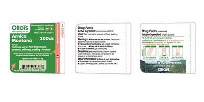 label_ollois_ARNICA_200ck.jpg label ollois ARNICA 200ck