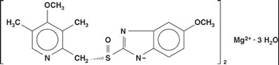 Structural Formula (Esomeprazolemagnesiumdelayed Releasecapsules 01)