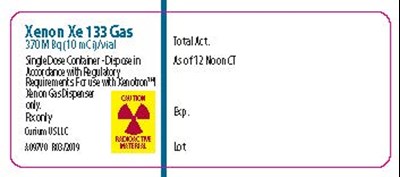 Label (Xenon Xe 133 Gas 69945 1)