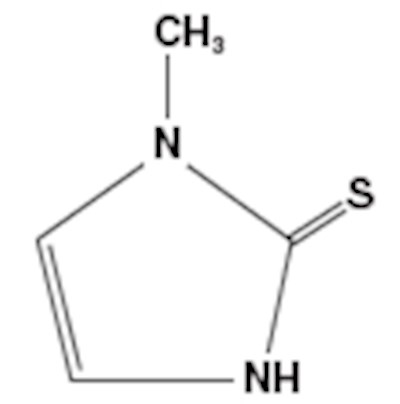 Methimazole Structural Formula (E65f5462 87b6 4c53 956d 491f86827b45 01)