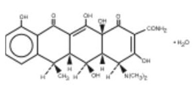 doxycycline-01.jpg Chemical Structure - doxycycline 01