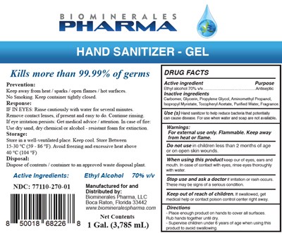 Principal Display Panel (3,785 mL Bottle Label)