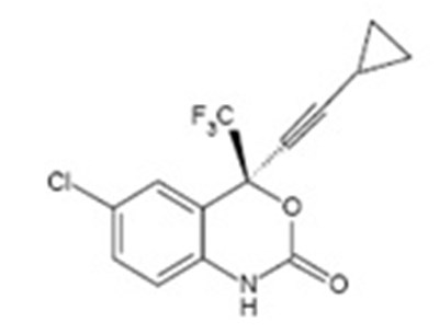 Efavirenzstructure (Efavirenzstructure)