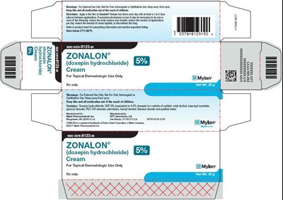Zonalon Cream 5% Carton Label (Image 01)