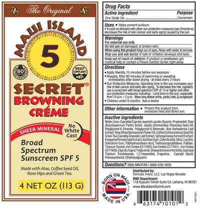 Maui Island Secret Browning Creme (82086003 3)