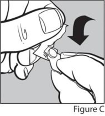 Slowly tear down at notch to open the blister unit (See Figure C). - zubsolv sublingual tablets 05