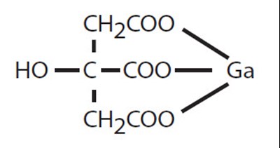 Chemical Structure (Gallium Citrate Ga 67 69945 1)