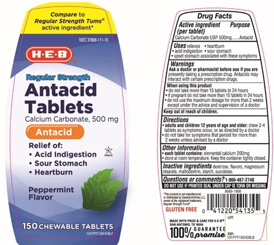 101PPT150PVLFLB.jpg HEB Regular Strength Atacid Tablets 150 Counts - 101PPT150PVLFLB