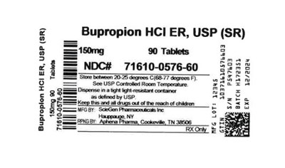 Bottle Label 150 mg - 71610 0576 60