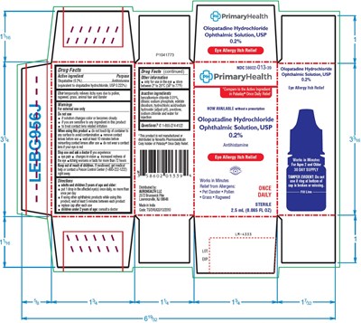 olopatadine-fig2.jpg PACKAGE LABEL-PRINCIPAL DISPLAY PANEL-0.2% (2.5 mL Container Carton) - olopatadine fig2