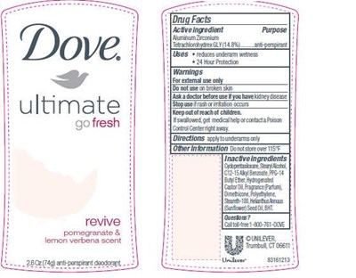 Dove Ugf Revive 2.6 Oz Front And Back Pdp (Dvugfrevive2pt6)