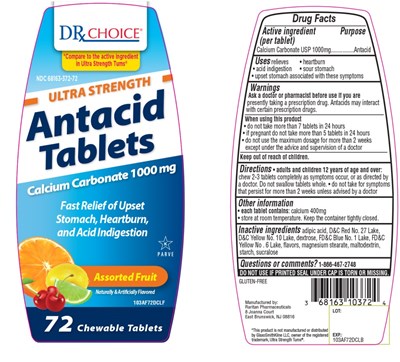 Drx Choice Ultra Strength Antacid 72 Chewable Tablets (103af72dclflb.tums 011521.jpg)