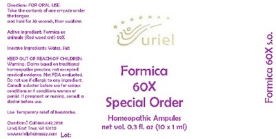 Formica60specialorderampules