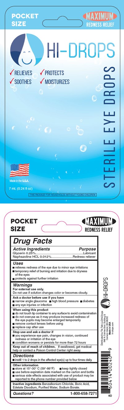 Principal Display Panel - 7 mL Bottle Blister Pack - hidrops 01