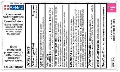 A-med Eyewash Additive Label (A Med)