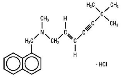 Structure (Terbinafinehcltab Figure 02)