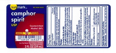 Label (L046794074 Sm Camphor Spirit)