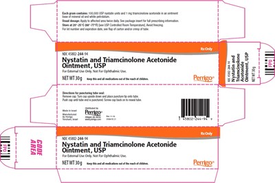 5y4 Rc Nystatin And Triamcinolone Acetonide Ointment Usp