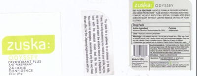 Image Of Canister Label (Zuska O)