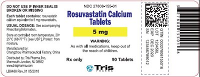 rosuvastatin-calcium-tablets-2.jpg 5 mg 90 Ct. - rosuvastatin calcium tablets 2