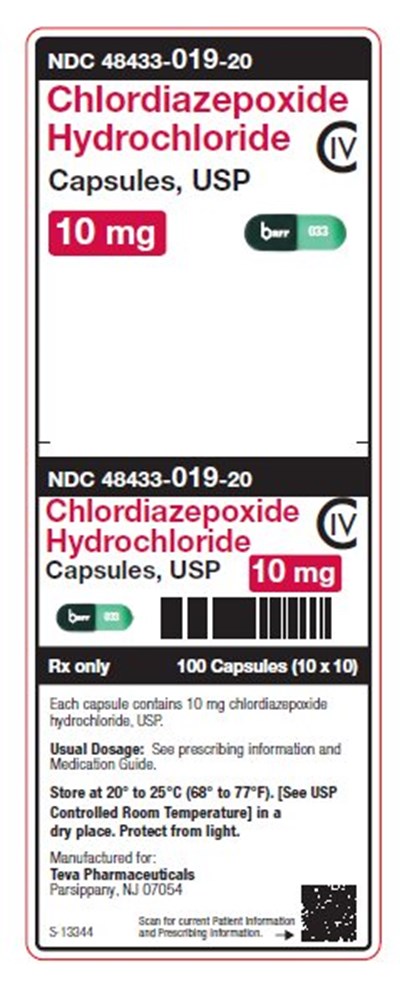 Chlordiazepoxide Hydrochloride Capsules, Usp 10 mg C-iv (Image 01)