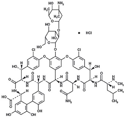 vancomycin-01.jpg Chemical Structure - vancomycin 01