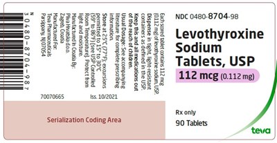image-7.jpg Label 112 mcg, 90 Tablets - image 7