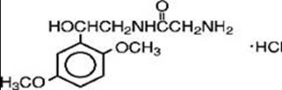 Structure - midodrine hydrochloride tab structure 01