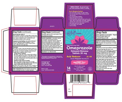 Package Label-principal Display Panel (20 mg Container Carton Label 14 Tablets)