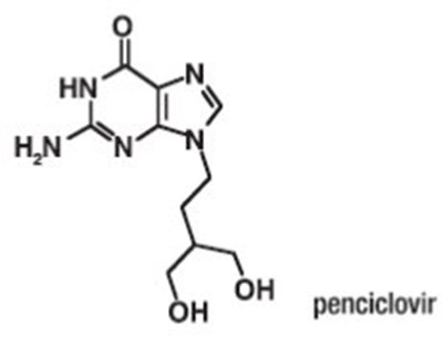 Penciclovir Structural Formula - image 01