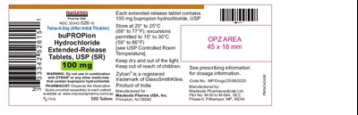 112 (Bupropion 100mg 500s)