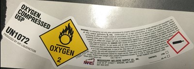 oxygen compressed ghs contents - newoxygencontents