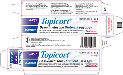 PRINCIPAL DISPLAY PANEL - 100 g carton - topicort 02
