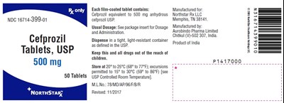 cefprozil-fig2.jpg PACKAGE LABEL-PRINCIPAL DISPLAY PANEL - 500 mg (50 Tablet Bottle) - cefprozil fig2