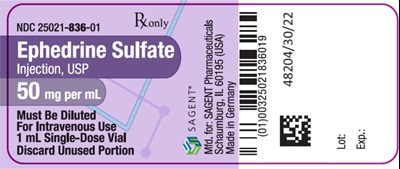 Package Label – Principal Display Panel – Vial Label (Eph08 0005 02)