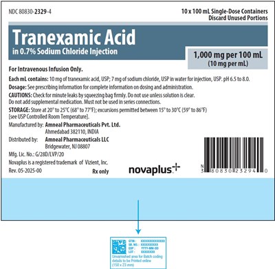 5 (Tranexamic Acid Infusion Bag Novaplus 5)